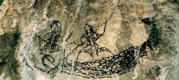 Rock carving