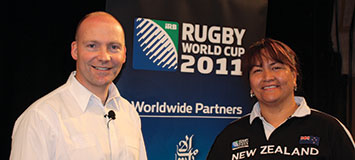 Brendan Ward and Ngapera Hoerara