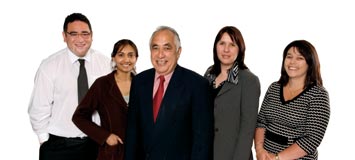 Leith Comer and staff