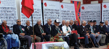 c company and 28 maori battalion veterans