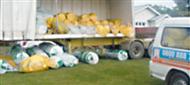 piles of insulation
