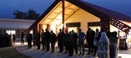 Pouākani Marae dawn ceremony