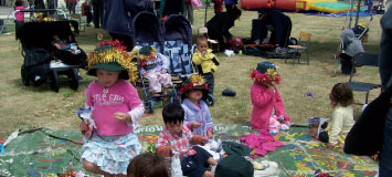 Young children at Paparakau Tuarua Te Kōhanga Reo
