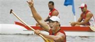 Waka ama rowers