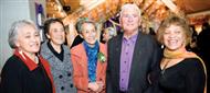 Sir Graham with friends and family
