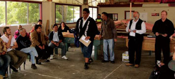 Youth on the Māori Trade Training Programme