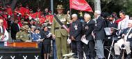 Flag bearer and 28th Māori Battalion