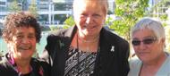 Hon Tariana Turia, Dame Dr Iritana Tawhiwhirangi and Naida Glavish