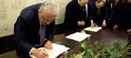 signing