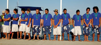 Waka ama team
