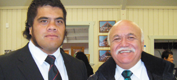 Aaron Kearney and Mark Te One
