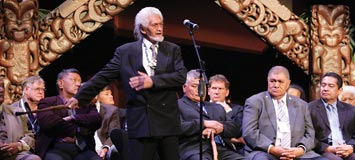 Huirangi Waikerepuru welcomes the world's indigenous broadcasters