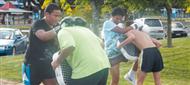 Rangatahi mixed martial arts training